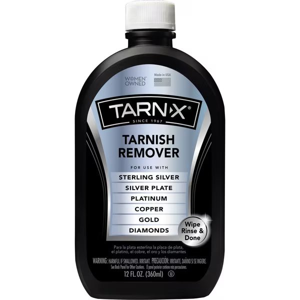 No Scent Tarnish Remover 12 ounce oz Liquid, Tarn-X, Mfr#: TX-6